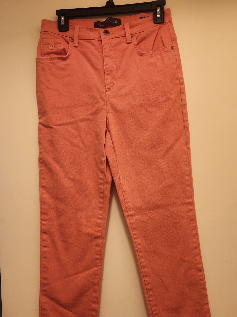 Gloria Vanderbilt Coral Denim Jeans, Size 6